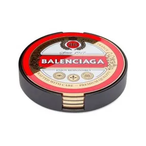 巴黎世家/Balenciaga 金色杯垫 在 红色 734144-T0138-6090