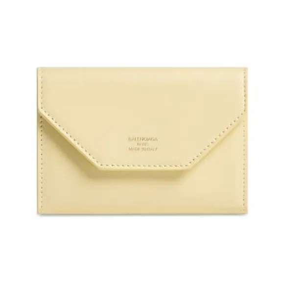 巴黎世家/Balenciaga 女士浅米色开口环信封钥匙包 736731-2AAFT-9401