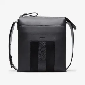 巴利/Bally 炭灰色皮革邮差包 6205124