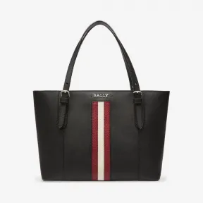 巴利/Bally 黑色皮革托特包 6211738