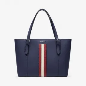 巴利/Bally 海蓝色皮革托特包 6211744