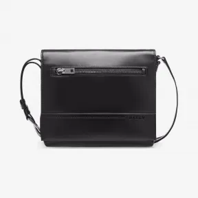 巴利/Bally 黑色小号皮革邮差包 6214306