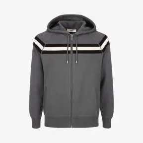 巴利/Bally 灰色纯棉针织连帽衫 6217303