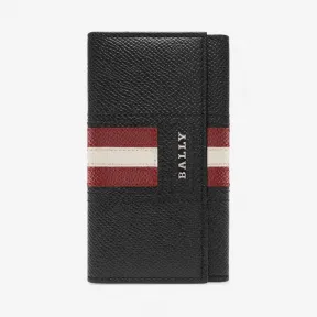 巴利/Bally 黑色牛皮钥匙包 6218043