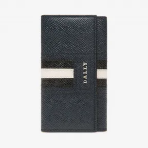 巴利/Bally 翡翠蓝牛皮钥匙包 6218045