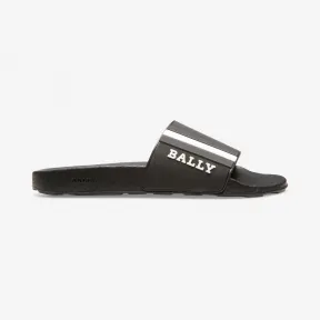 巴利/Bally 黑白橡胶泳池凉拖 6219586