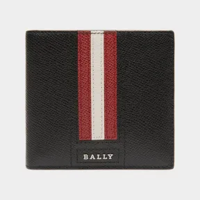 巴利/Bally 男士黑色 Teisel 皮革零钱包 6219953