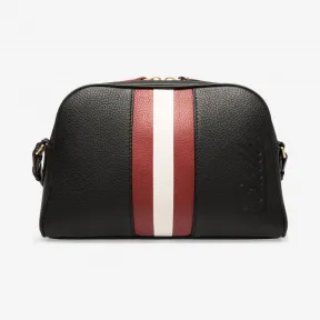 巴利/Bally 黑色粒面牛皮迷你包 6222782