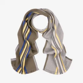 巴利/Bally 多重矿泥绿羊毛围巾 6223200