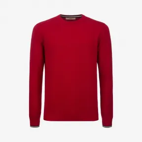 巴利/Bally  Bally 红羊毛针织套衫 6223457