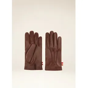 巴利/Bally 男士棕色皮手套 6223507