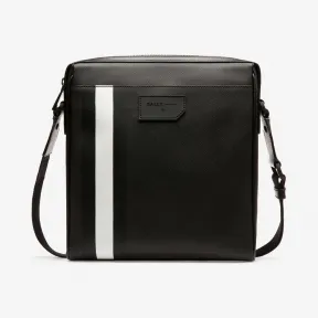 巴利/Bally 黑色合成面料邮差包 6224072