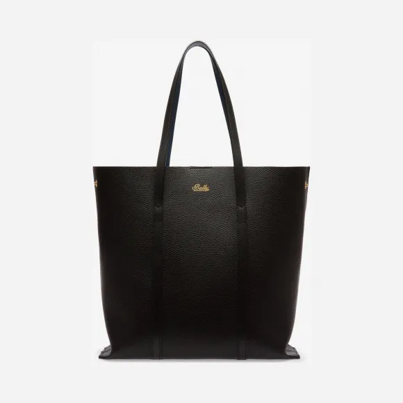 巴利/Bally 黑色和钴蓝色二层牛皮托特包 6224451