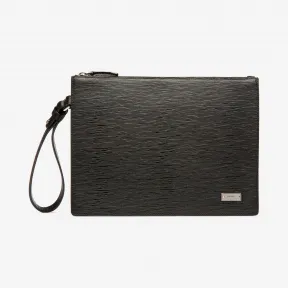 巴利/Bally 黑色小牛皮随身包 6225455