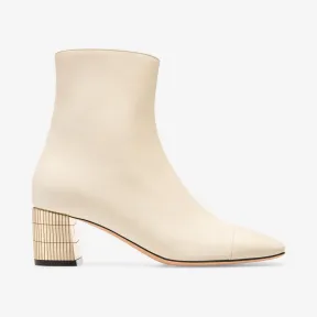 巴利/Bally 骨白色 55 毫米小牛皮及踝靴 6225629