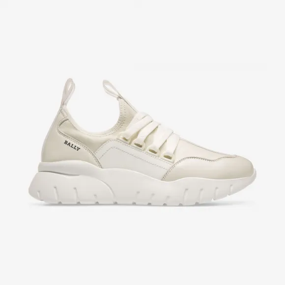 巴利/Bally 白色纳帕皮运动鞋 6226119