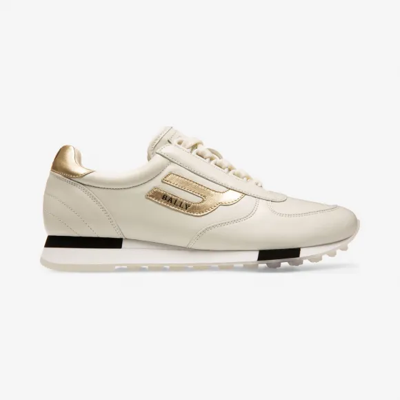 巴利/Bally 白色纳帕皮运动鞋 6226125