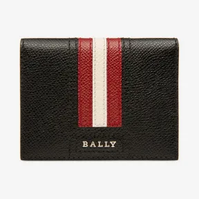 巴利/Bally 黑色压纹牛皮卡片夹 6226438