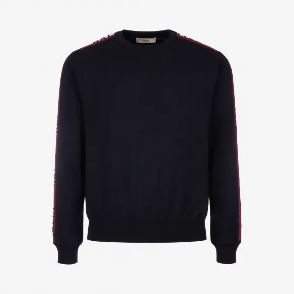 巴利/Bally 墨蓝色羊毛套衫 6227256