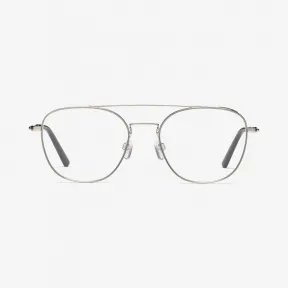 巴利/Bally 闪亮钯金色金属眼镜 6227915