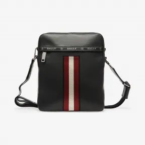 巴利/Bally 黑色皮革斜挎包 6227941