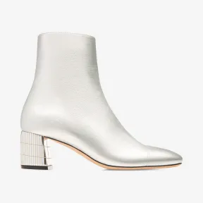 巴利/Bally 银色 55 毫米羔羊皮短靴 6228080