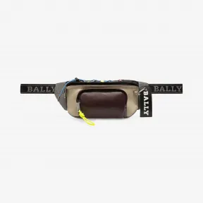 巴利/Bally 多重西梅红皮革腰包 6228677