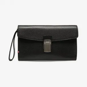 巴利/Bally 黑色皮革手拿包 6228707