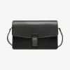 巴利/Bally 黑色皮革斜挎包 6228743