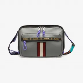 巴利/Bally 多重云灰色皮革斜挎包 6228748