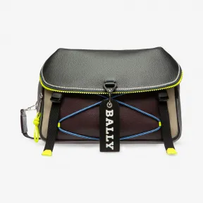 巴利/Bally 多重西梅红皮革邮差包 6228762