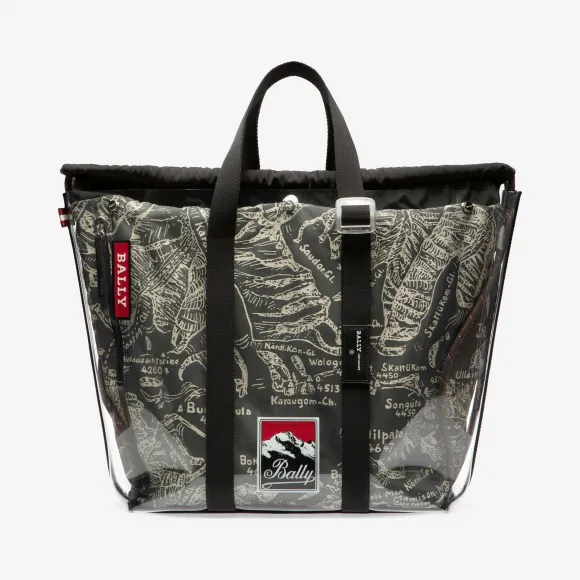 巴利/Bally 透明橡胶/塑料托特包 6228795