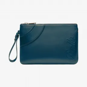 巴利/Bally 深蓝绿色小牛皮随身包 6228948