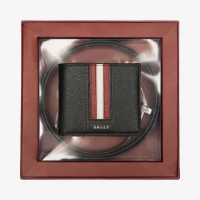 巴利/Bally 黑色、红色拼骨白色皮革礼盒 6228963