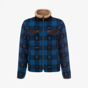 巴利/Bally 多重中国蓝高科技羊毛混纺夹克 6229198