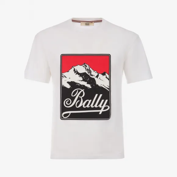 巴利/Bally 白色棉质 T 恤 6229256