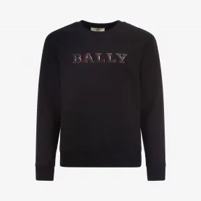 巴利/Bally 黑色混纺棉运动衫 6229257