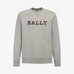 巴利/Bally 麻灰色混纺棉运动衫 6229258