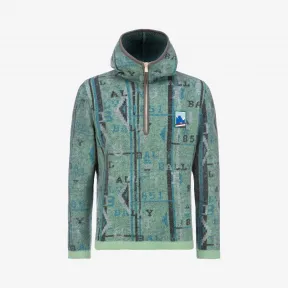 巴利/Bally 水绿色羊毛连帽衫 6229271