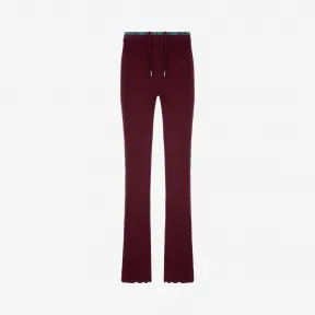 巴利/Bally 西梅红羊毛长裤 6229321