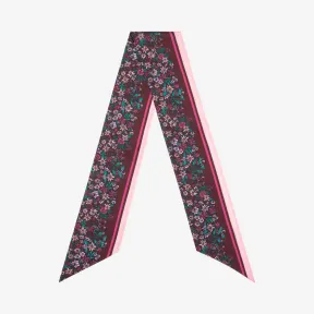 巴利/Bally 多重深紫红真丝头巾 6229344