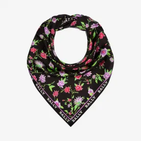 巴利/Bally 多重黑真丝大方巾 6229355