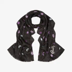 巴利/Bally 黑色羊绒混纺围巾 6229408