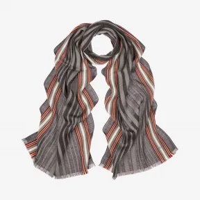 巴利/Bally 多重云灰色羊毛围巾 6229472