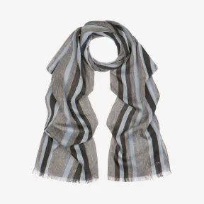 巴利/Bally 多重灰真丝和人造丝混纺围巾 6229490