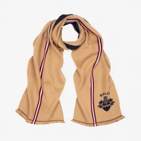 巴利/Bally 多重驼色羊毛围巾 6229495