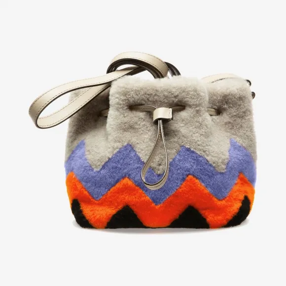 巴利/Bally 多重色羔羊皮迷你包 6229750