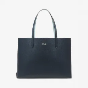 巴利/Bally 灰海蓝拼蔚蓝色皮革托特包 6229760