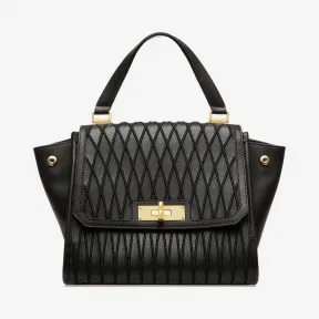 巴利/Bally 黑色皮革手提包 6229772