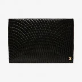 巴利/Bally 黑色皮革手拿包 6229874